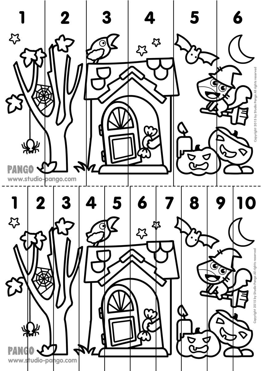 Halloween ! Printable Number Sequence Puzzle. #halloween regarding Multiplication Jigsaw Printable Halloween ! Printable Number Sequence Puzzle. #halloween regarding Multiplication Jigsaw Printable