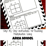 How To Teach Multiplication Using Area Model (Free Printable Inside Free Printable Lattice Multiplication Grids