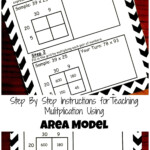 How To Teach Multiplication Using Area Model (Free Printable inside Free Printable Lattice Multiplication Grids