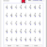 Hundreds Of Multiplication Worksheets For Ready To Print with regard to 4&amp;#039;s Multiplication Worksheets 100 Problems