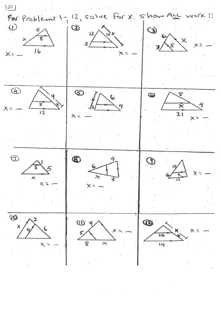 Image Result For Triangle Midsegments Worksheet | Triangle In Printable Multiplication Triangles