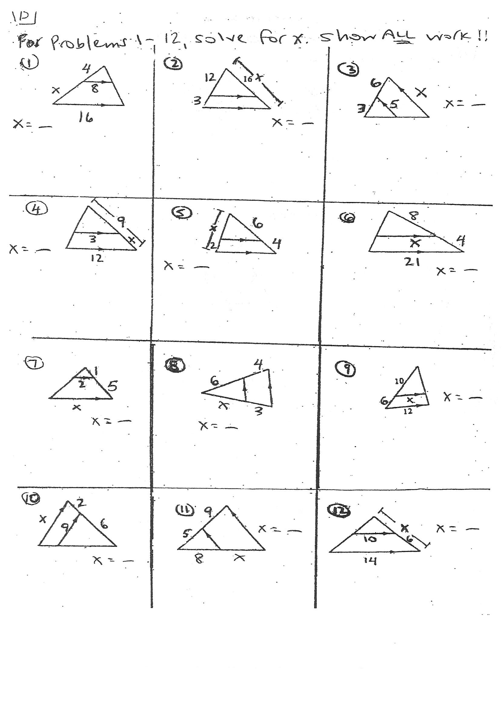 Image Result For Triangle Midsegments Worksheet | Triangle in Printable Multiplication Triangles