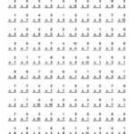 Kids Sheets Free Handwriting Cursive Printable Math 2Nd in Printable Multiplication Worksheets Free