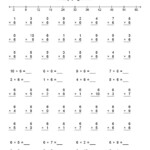 Learning Multiplication- Multiplying6 - Teaching Squared inside Printable Multiplication By 6