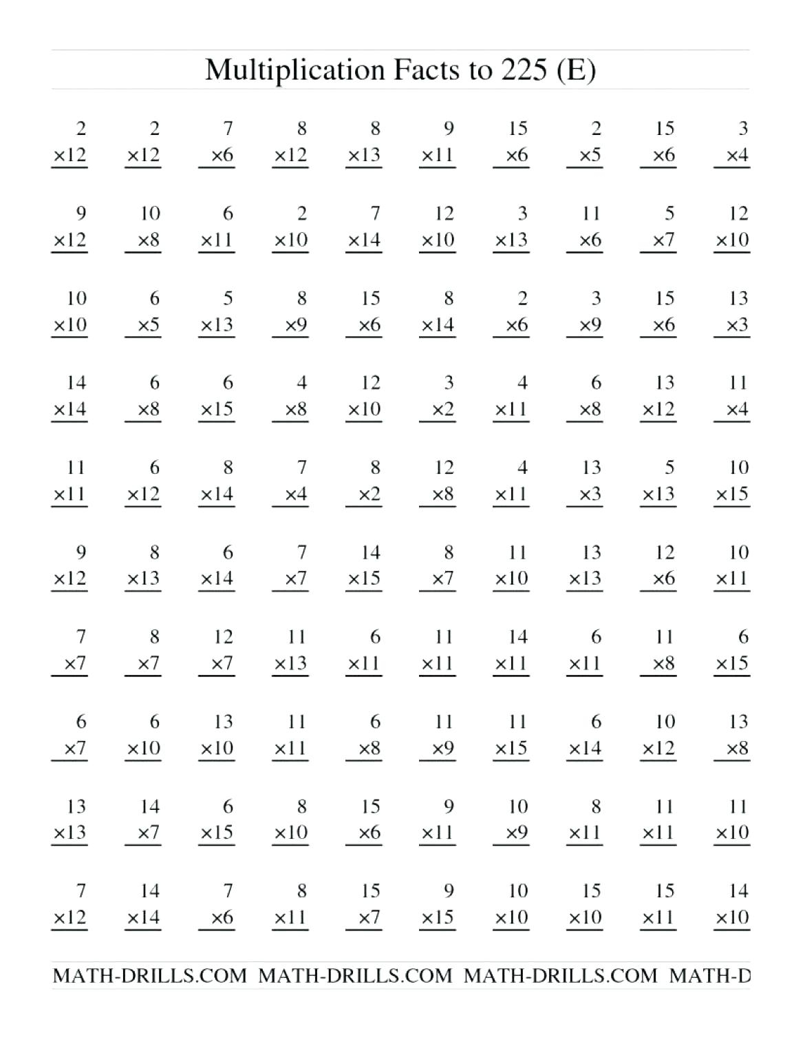 Mad Minute Math Addition Worksheets – Shoppage.co pertaining to Multiplication Worksheets Mad Minute
