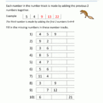Math Brain Teasers Newtons Number Track Puzzle 2 | Maths Regarding Multiplication Worksheets 8's And 9's