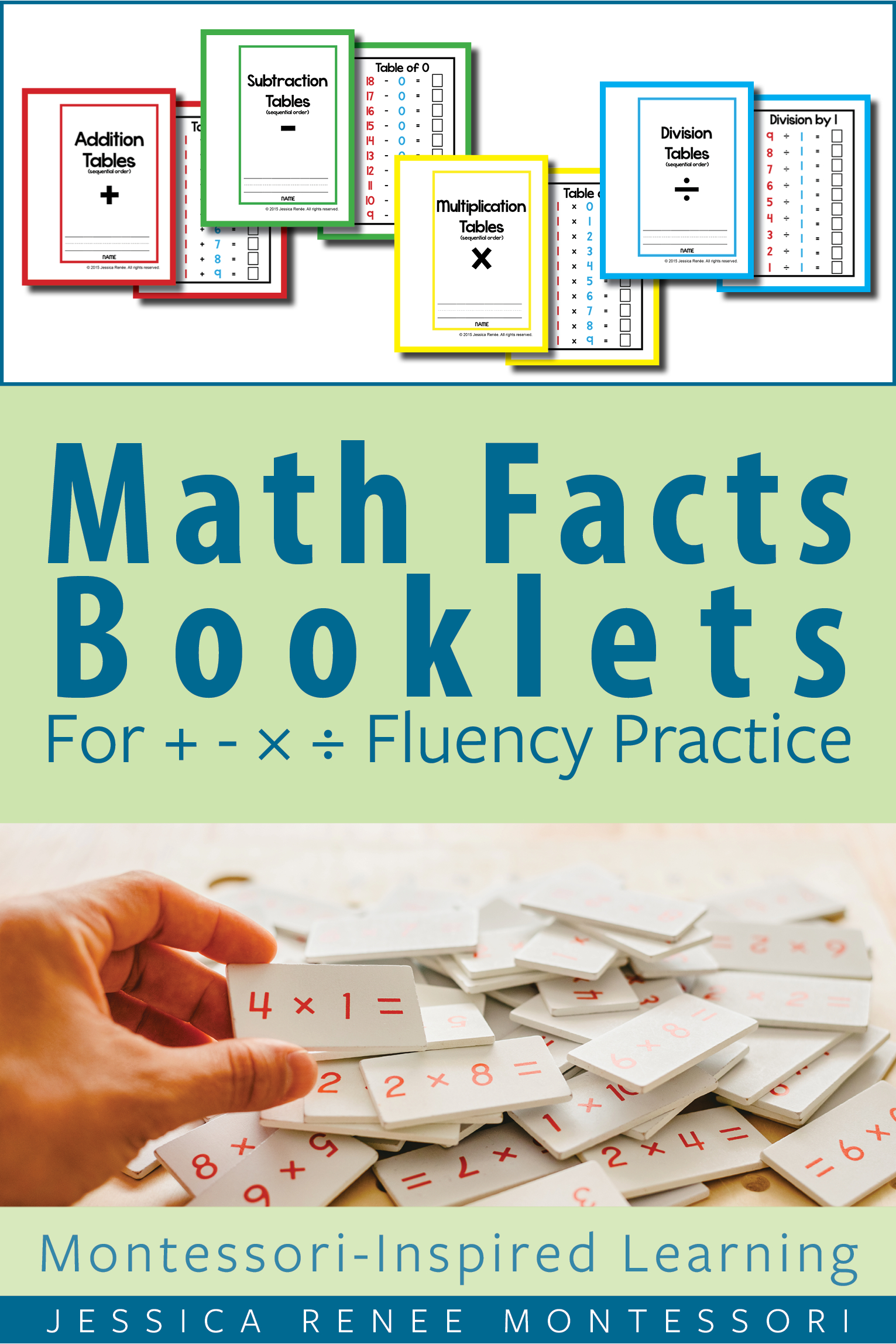 Math Facts Booklets For Fluency Practice | Jessica Renée in Printable Multiplication Booklets