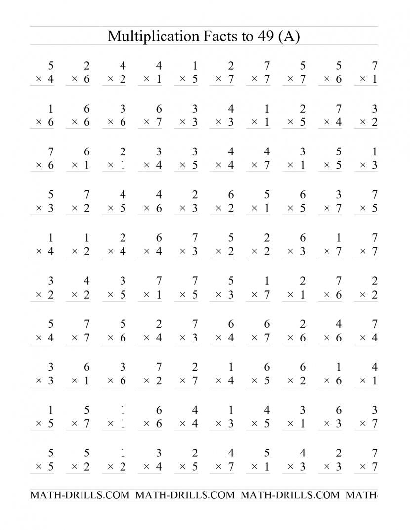 Math Facts Worksheets 2Nd Grade Antihrap Com Kids Practice for Free Printable Multiplication Facts Quiz Math Facts Worksheets 2Nd Grade Antihrap Com Kids Practice for Free Printable Multiplication Facts Quiz