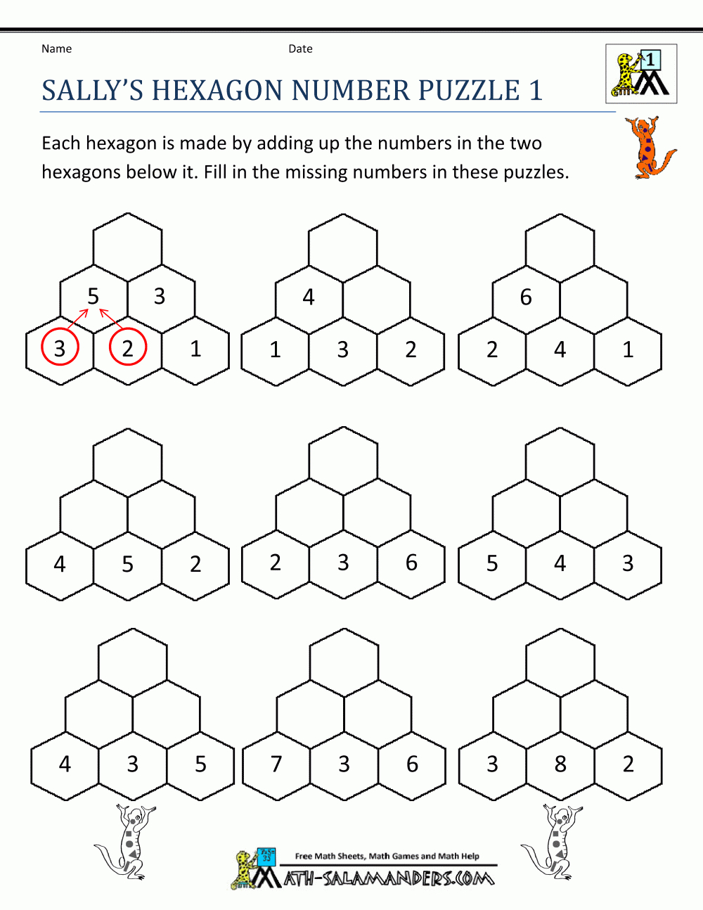 Math Puzzle 1St Grade with Printable Multiplication Puzzles