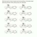 Maths Times Tables Worksheets - 9 Times Table in Multiplication Worksheets 9S