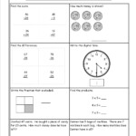 Mental Math Grade 3 Addition Worksheet | Printable intended for Multiplication Worksheets Entry Level 3