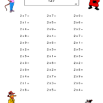 Minute Math Multiplication Worksheets | Mad Minute Intended For Multiplication Worksheets Mad Minute