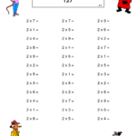 Minute Math Multiplication Worksheets | Mad Minute intended for Multiplication Worksheets Mad Minute