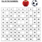 Missing Numbers 1 To 100 (10 Printable Worksheets )/pdf in Printable Multiplication Games Pdf