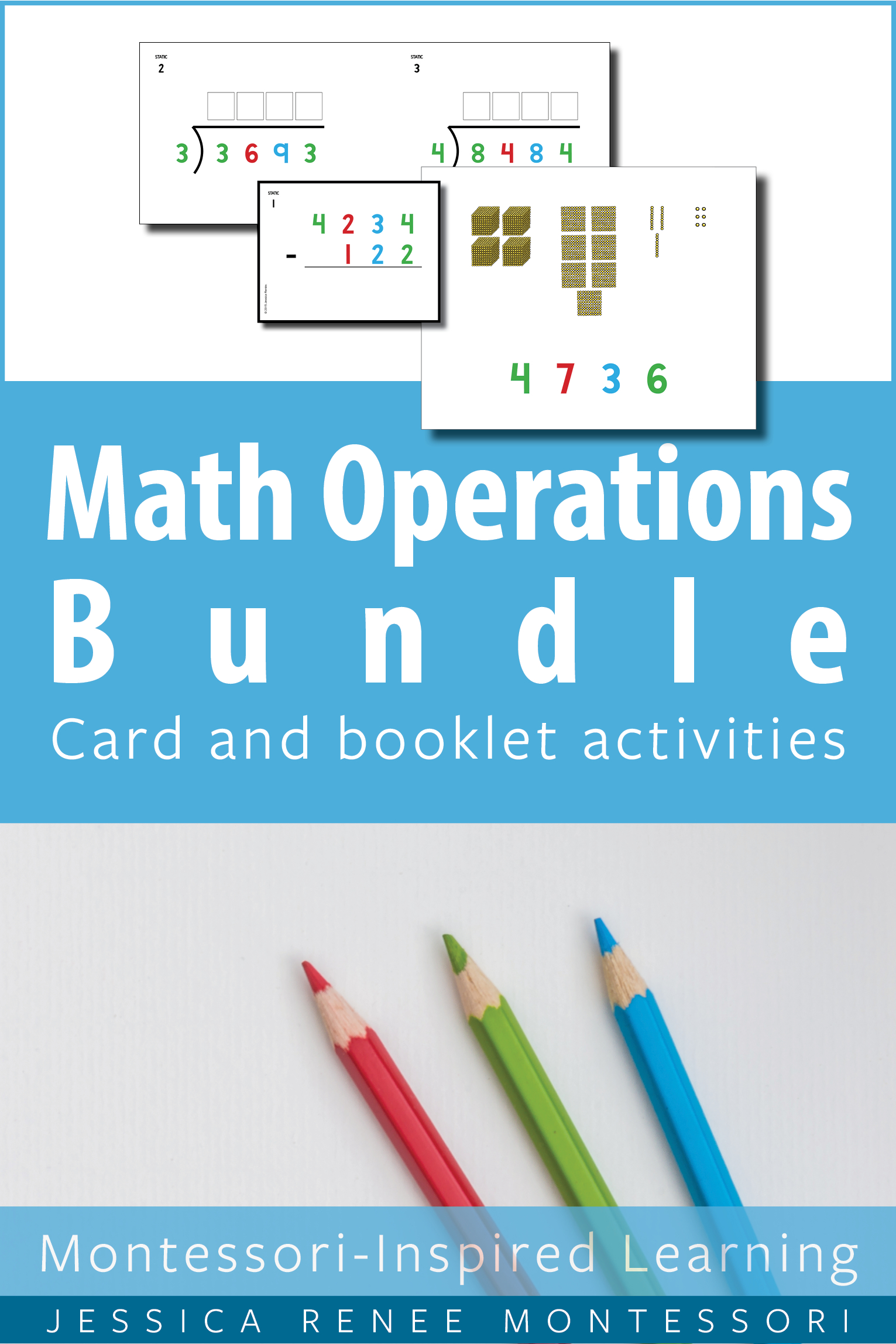 Montessori Addition, Subtraction, Multiplication, And intended for Printable Multiplication Booklets