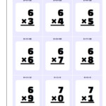 Multiplacation Cards - Zelay.wpart.co for Printable Multiplication Flashcards 0-12