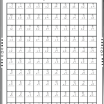 Multiplication Facts For Upper Elementary Students in Printable Multiplication Test