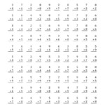 Multiplication Facts To 81 (Facts 2 To 9; 100 Per Page) (A) With Worksheets Multiplication 2