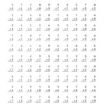 Multiplication Facts To 81 (Facts 2 To 9; 100 Per Page) (A) within Multiplication Worksheets 2S