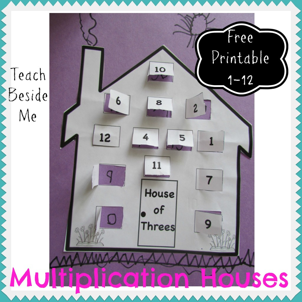 Multiplication House Printables – Paassc regarding Multiplication Houses Printable