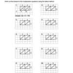 Multiplication Lattice Worksheets &amp; Lattice Multiplication throughout Free Printable Lattice Multiplication Grids