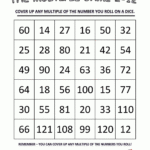 Multiplication Math Games for Printable Multiplication Fact Games