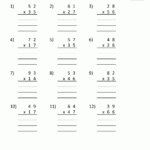 Multiplication Sheets 4Th Grade for Printable Multiplication Sheets For 4Th Graders