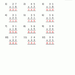 Multiplication Sheets 4Th Grade with regard to Printable Multiplication Exercises