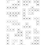 Multiplication Square Jigsaw for Multiplication Jigsaw Printable