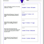 Multiplication Word Problems Pertaining To Multiplication Worksheets Year 3 Pdf
