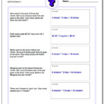 Multiplication Word Problems Throughout Multiplication Worksheets 3's
