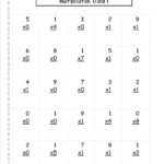 Multiplication Worksheets And Printouts inside Printable Multiplication Worksheets Free