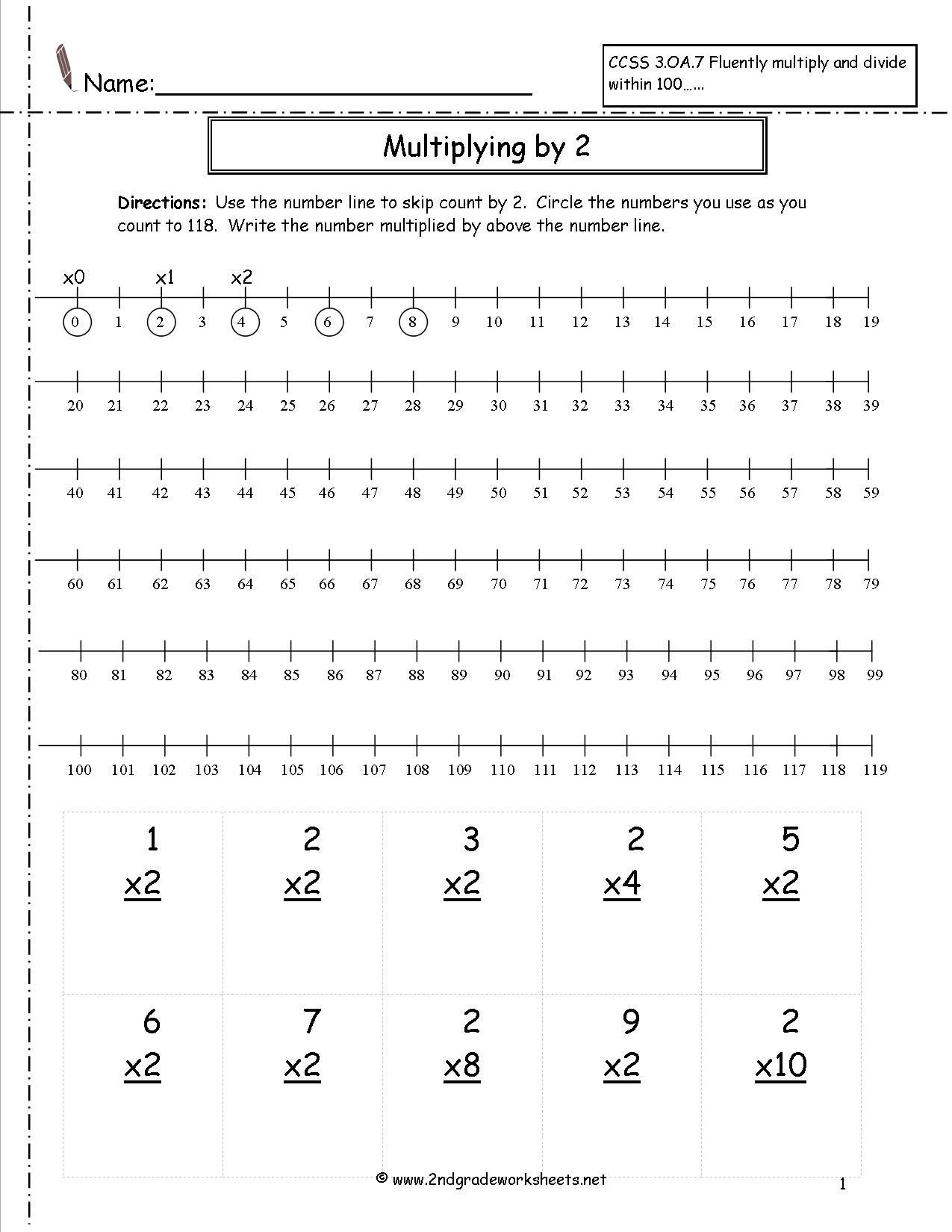 Multiplication Worksheets And Printouts with O Multiplication Worksheets