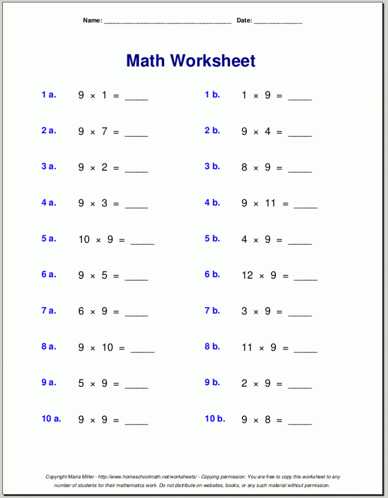 Multiplication Worksheets For Grade 3 Regarding Multiplication Worksheets 6S And 7S Multiplication Worksheets For Grade 3 Regarding Multiplication Worksheets 6S And 7S