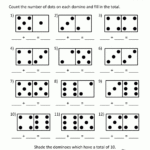 Multiplication Worksheets Kindergarten Math Kids Learning Intended For Printable Multiplication Dominoes