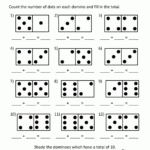 Multiplication Worksheets Kindergarten Math Kids Learning intended for Printable Multiplication Dominoes