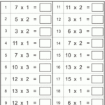 Multiplication Worksheets - Multiply Numbers1 To 3 inside Printable Multiplication Worksheets Grade 2