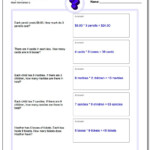 Multiplication Worksheets Ten Word Problems Kids Math for Multiplication Worksheets 50 Problems