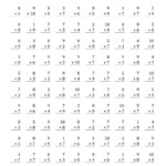 Multiplying (1 To 10)(7, 8 And 9) (A) in Multiplication Worksheets 6S And 7S