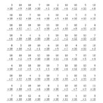 Multiplying 1 To 1210 (All) | Multiplication Facts pertaining to Multiplication Worksheets X6