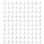 Multiplying 1 To 126 (All) | Math Multiplication Within Printable Multiplication Worksheets 6