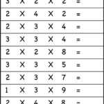 Multiplying 3 Numbers – Three Worksheets / Free Printable pertaining to Multiplication Worksheets Ks2 Printable