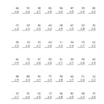 Multiplying A 2 Digit Numbera 1 Digit Number (All Regarding Multiplication Worksheets X3 And X4