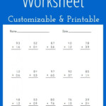 Multiplying Decimals Worksheet - Customizable And Printable with regard to Worksheets Multiplication Of Decimals