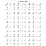 Multiplying8 And 9 With Factors 1 To 12 (100 Questions) (A) In Multiplication Worksheets 9S