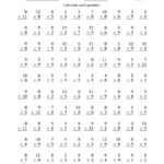 Multiplying8 And 9 With Factors 1 To 12 (100 Questions) (A) in Multiplication Worksheets 9S