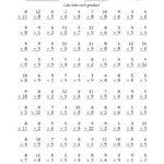 Multiplying8 And 9 With Factors 1 To 12 (100 Questions) (A) in Multiplication Worksheets 9S