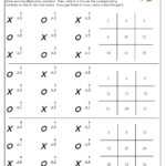 Name: Multiplication Tic-Tac-Toe - Super Teacher Worksheets inside Multiplication Worksheets X3 And X4