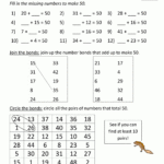 Number Bonds Worksheets To 100 intended for Multiplication Worksheets Up To 10