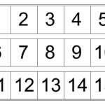 Number Chart 1-15 | Number Worksheets Kindergarten, Number within Printable Multiplication Flash Cards 1-15
